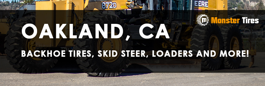 Backhoe Tires and Rubber Tracks - Oakland, CA