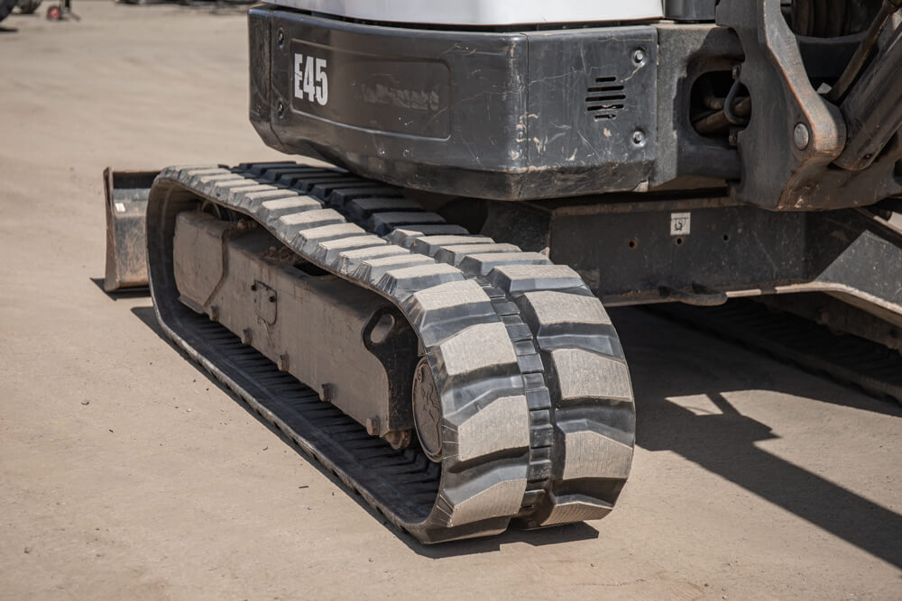 Installing Mini Excavator Tracks