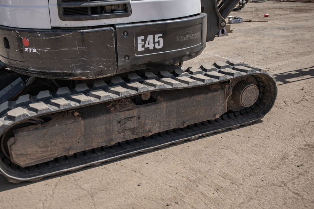 Installing Mini Excavator Tracks