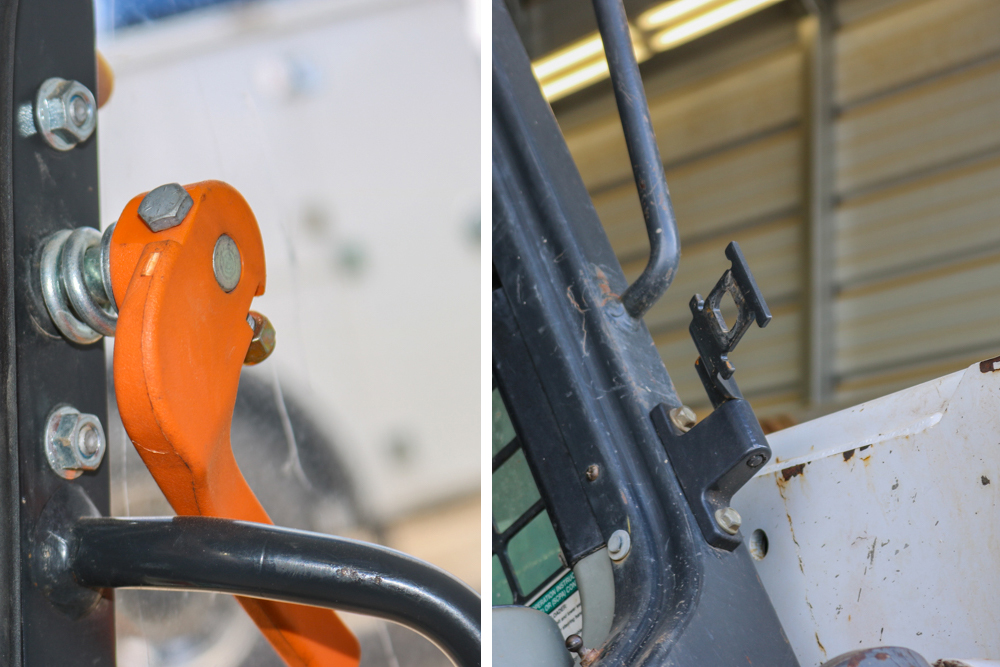 Remove the Front Glass from the Cab (Closed Cab Units)