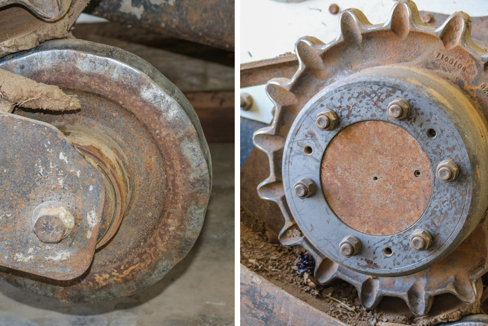 Step 7. Inspect Idlers and Sprockets