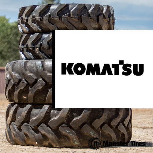 KOMATSU Backhoe Tires