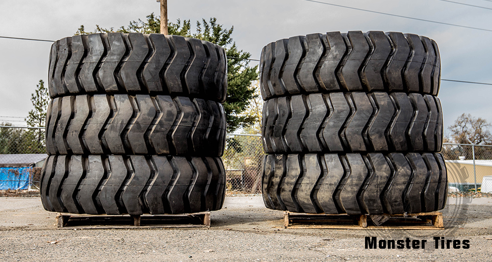 Motor Grader Tires Full Set of 6