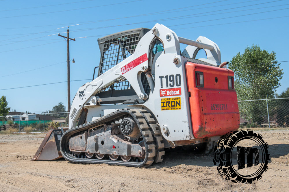 Rubber Skid Steer Tracks - Bobcat
